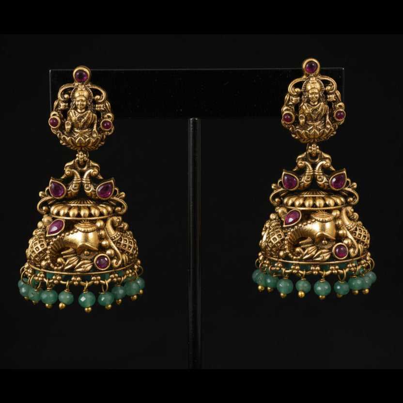 Padmika Jhumka Earrings