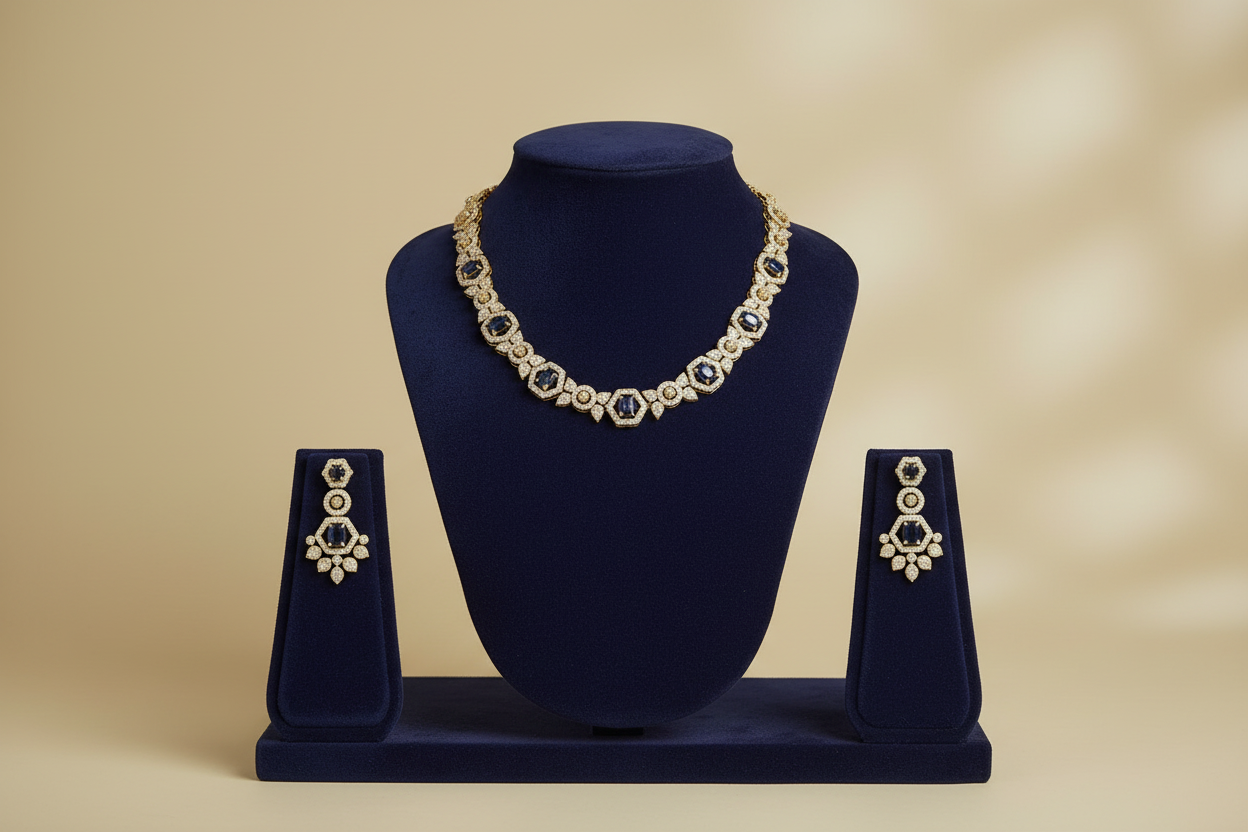 Rithika Necklace and Earrings Set