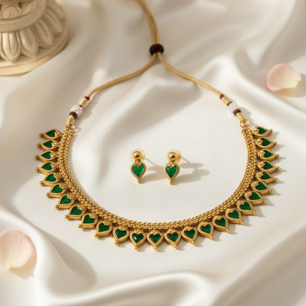 Charvi Chocker Necklace and Earrings Set