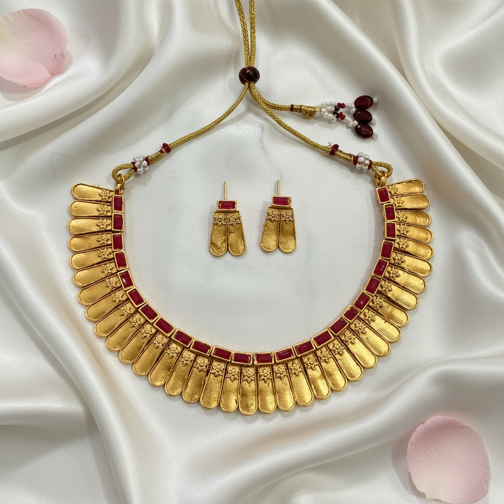 Riddhi Chocker Necklace and Earrings Set