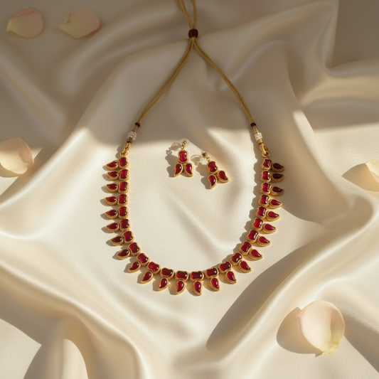 Darshana Chocker Necklace and Earrings Set