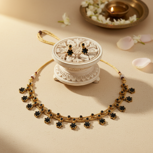 Samriddhi Chocker Necklace and Earrings Set