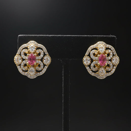 charulata Victorian Stud Earrings