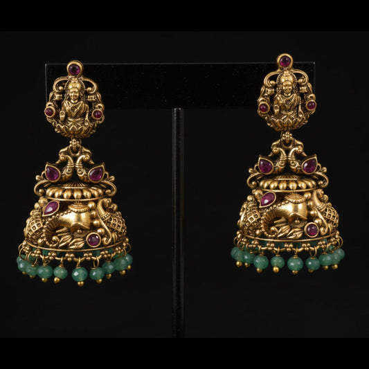 Padmika Jhumka Earrings