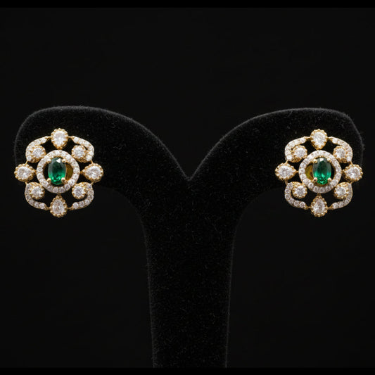 Inika  Victorian Stud Earrings