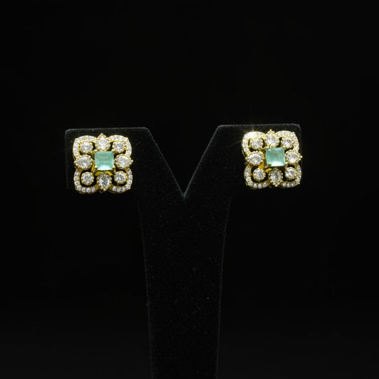 Aarohi  Victorian Stud Earrings