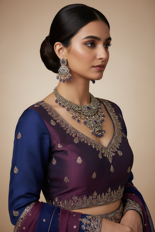 Heena Necklace and Earrings Set