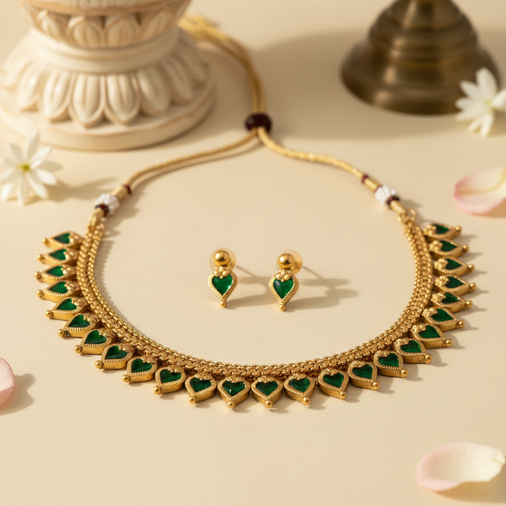 Charvi Chocker Necklace and Earrings Set