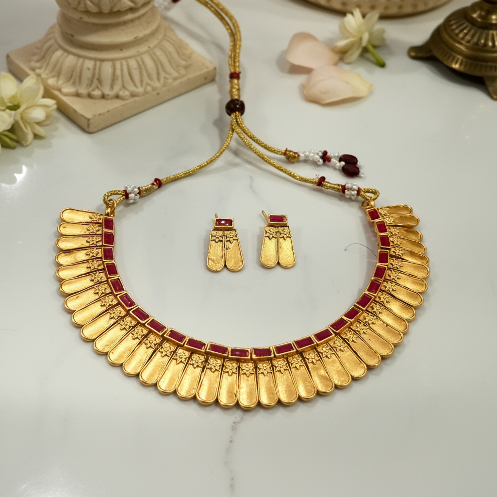 Riddhi Chocker Necklace and Earrings Set
