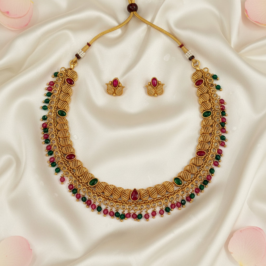 Suhasini Chocker Necklace and Earrings Set
