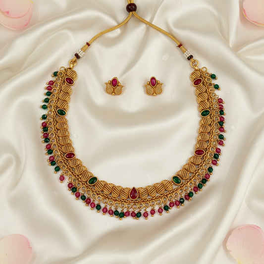 Suhasini Chocker Necklace and Earrings Set