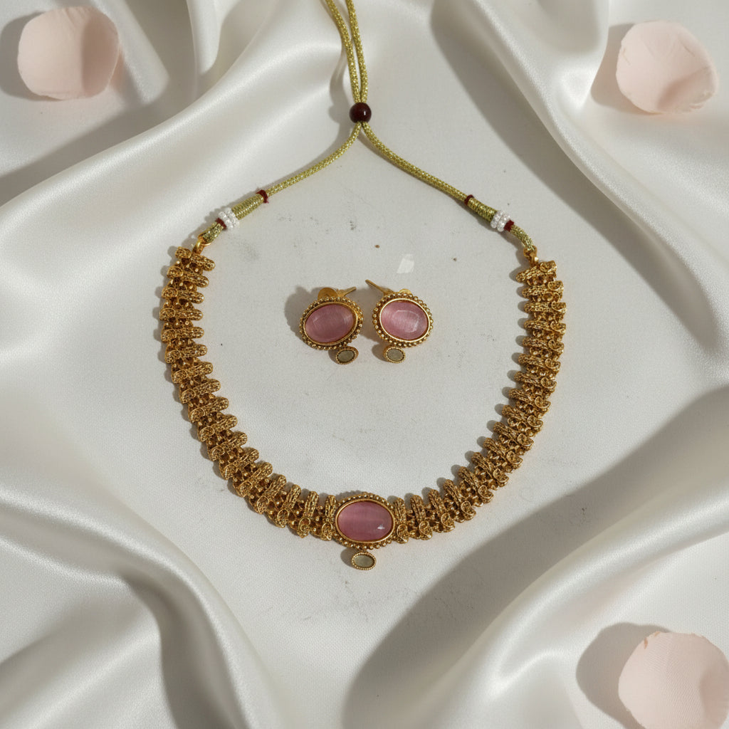 Arpita Chocker Necklace and Earrings Set
