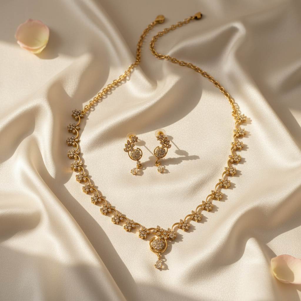 Samyukta Chocker Necklace and Earrings Set