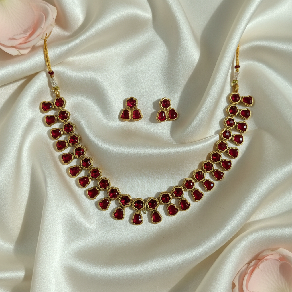 Riddhi Chocker Necklace and Earrings Set