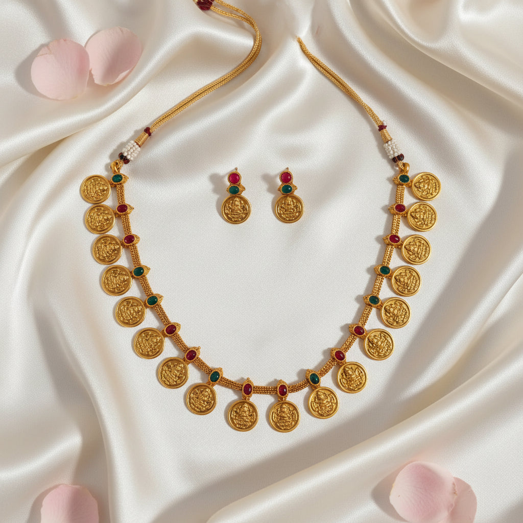 Pragnya Chocker Necklace and Earrings Set