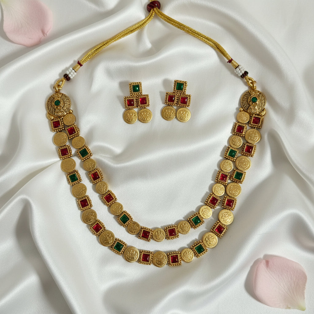 Vaidehi Chocker Necklace and Earrings Set