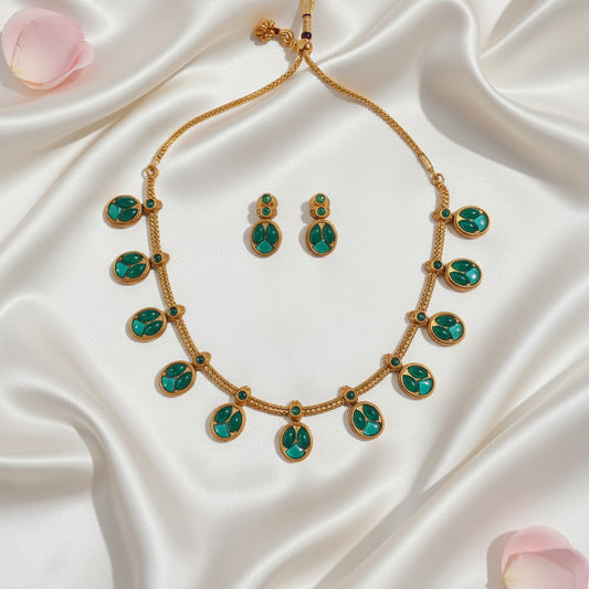 Deepthi Chocker Necklace and Earrings Set