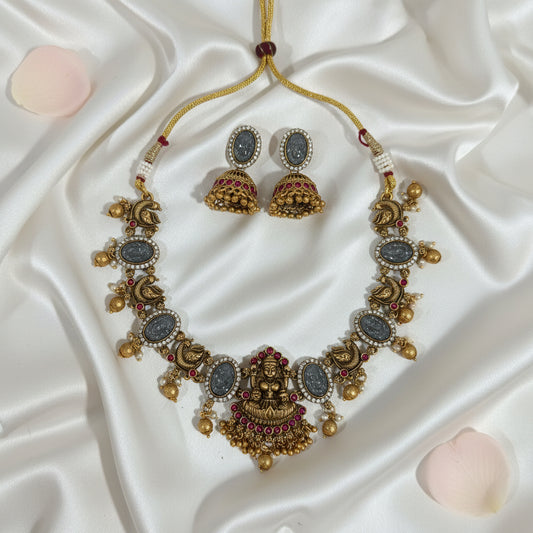 Akanksha Chocker Necklace and Earrings Set